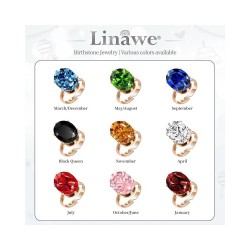Cubic Zirconia Diamond Moissanite Love Rings for Women, 14K Gold/Rose Gold/Silver Adjustable Chunky Ring, Costume Rhinestone ...